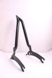 QUICK RELEASE PASSENGER BACKREST SISSY BAR PAD INDIAN CLASSIC VINTAGE 14-23 1.25"