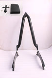 QUICK RELEASE PASSENGER BACKREST SISSY BAR PAD INDIAN CLASSIC VINTAGE 14-23 1.25"