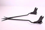 Talon Billets - Backrest Tall Sissy Bar Harley Touring Road King Street Electra Glide 97-08 New Black