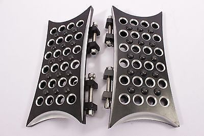 Talon Billets - FOOTPEGS FLOORBOARDS FOOTBOARDS PEGS BOARDS REAR FL SOFTAIL FLT & FLHT 1980- UP