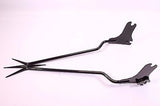 Talon Billets - Backrest Tall Sissy Bar Harley Touring Road King Street Electra Glide 97-08 New Black