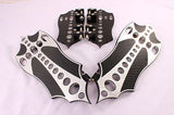 Talon Billets - Billet Foot Board Footboards & Passenger Floorboards Harley Touring Fl Softail