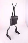 Talon Billets - TALL CUSTOM BACKREST SISSY BAR W PAD 4 HARLEY TOURING ROAD KING ELECTRA GLIDE