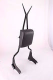 Talon Billets - TALL CUSTOM BACKREST SISSY BAR W PAD 4 HARLEY TOURING ROAD KING ELECTRA GLIDE