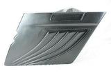 Talon Billets - Bagger 4" Stretched Extended Saddlebags Lids  Harley Touring Softail Led 97-13