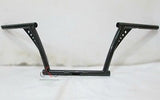 Talon Billets - APE HANGER 1" HANDLEBARS RISE 8" TALL HARLEY HARLEY ST XL FLST SPORTSTER BLACK