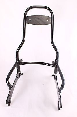 Talon Billets - Y59 BLACK BLACK QUICK RELEASE PASSENGER BACKREST 22" 4 INDIAN CHIEF CLASSIC VINTAGE 14-18