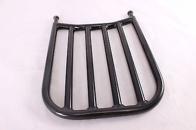 Talon Billets - Y59R BLACK Black Backrest Sissy Bar Luggage Rack 4 Cruiser Chieftain Indian 2014-2021