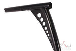 Talon Billets - 14"  BLACK HANDLEBARS RISE 4 HARLEY FXST XL FLST SPORTSTER CUSTOM APE HANGER