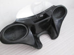 Talon Billets - BATWING FAIRING WINDSHIELD 4 HARLEY Softail Blackline FXS Blackline 6x9" Speaker