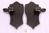 REAR FOOTPEGS FOOTBOARDS FLOORBOARDS PEGS BOARDS REST 4 Harley Big Dog 2004-10