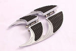 Talon Billets - FOOTPEGS FOOTBOARDS FLOORBOARDS PEGS BOARDS REST HARLEY TOURING ROAD KING GLIDE