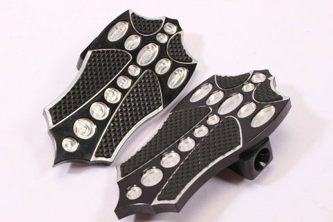 Talon Billets - FRONT FOOTPEGS FOOTBOARDS FLOORBOARDS PEGS BOARDS 4 SUZUKI Boulevard M109R 109R