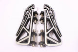 Talon Billets - BILLET FOOT BOARD FLOORBOARDS PASSENGER REAR HARLEY TOURING FL SOFTAIL GLIDE NEW