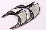 Talon Billets - FOOTPEGS FOOTBOARDS FLOORBOARDS PEGS BOARDS TOURING ROAD GLIDE FL SOFTAIL 80-13