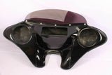 Talon Billets - PAINTED BATWING FAIRING 4 CVO Softail Convertible FLSTSE 6.5'' SPEAKER HOLES