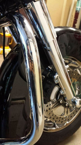 Talon Billets - ENGINE GUARD HIGHWAY CRASH BAR HARLEY TOURING  ROAD KING STREET ELECTRA 98-2008