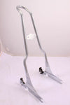 Talon Billets - Y9 Tall Backrest Sissy Bar 4 Harley Softail  Heritage Custom Deluxe Springer Chrome