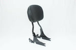 Talon Billets - BLACK BACKREST SISSY BAR 4 HARLEY SOFTAIL HERITAGE CUSTOM DELUXE SPRINGER FLST