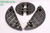 Talon Billets - COMBO FOOTBOARDS FRONT REAR  FLOOR BOARDS HARLEY TOURING FL SOFTAIL FOOTPEGS