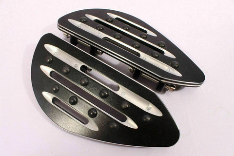 Talon Billets - FOOTPEGS FOOTBOARDS FLOORBOARDS PEGS BOARDS HARLEY TOURING FL SOFTAIL 80-LATER