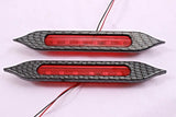 Talon Billets - Carbon Harley DAVIDSON Touring INDIAN Rear STOP LedLights BLINKERS Taillight