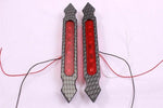 Talon Billets - Carbon Harley DAVIDSON Touring INDIAN Rear STOP LedLights BLINKERS Taillight