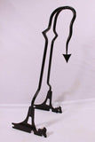 Talon Billets - YM TALL A5 BLACK 33" TALL BACKREST SISSY BAR UPRIGHT HARLEY MOTORCYCLE SOFTAIL FATBOY FXSTB FXSTS