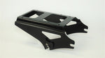 Talon Billets - E36 BLACK 2-UP Tour Pak  Pack Luggage Rack 4 Harley Touring Electra Street Road Glide