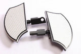 Talon Billets - REAR FOOTPEGS FLOORBOARDS FOOTBOARDS PEGS BOARDS HARLEY TOURING ROAD STREETGLIDE