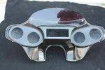 Talon Billets - CUSTOM BATWING FAIRING WINDSHIELD Harley FLD Dyna Switchback BAGGER LOW 4X5"