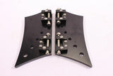 Talon Billets - ANODIZED FOOTPEGS FLOORBOARDS FOOT BOARDS REST REAR HARLEY TOURING FL SOFTAIL