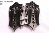 Talon Billets - FOOTPEGS FOOTBOARDS FLOORBOARDS PEGS BOARDS REAR HARLEY TOURING ROAD KING STREET