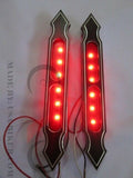 Talon Billets - Bagger Harley Touring Yamaha Softail lights Led Taillight Saddlebags Fender FL