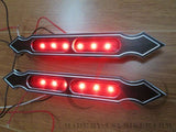 Talon Billets - Bagger Harley Touring Yamaha Softail lights Led Taillight Saddlebags Fender FL