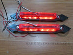 Talon Billets - Bagger Harley Touring Yamaha Softail lights Led Taillight Saddlebags Fender FL