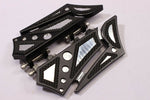 Talon Billets - FOOTPEGS FLOORBOARDS FOOTBOARDS BOARDS PEGS REAR HARLEY TOURING FLT ROAD GLIDE