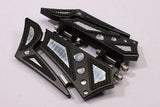 Talon Billets - FOOTPEGS FLOORBOARDS FOOTBOARDS BOARDS PEGS REAR HARLEY TOURING FLT ROAD GLIDE