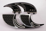 Talon Billets - FOOTBOARD FLOORBOARDS FOOTPEGS BOARDS PEGS HARLEY TOURING ROAD KING STREET ULTRA