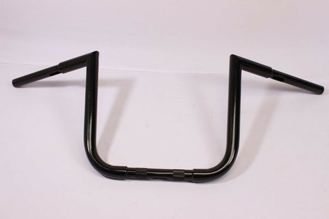 Talon Billets - BLACK APE HANGER HANDLEBAR 7" 4 2006-15 Kawasaki VN900B Vulcan Classic Fat Tube