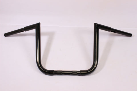 Talon Billets - BLACK APE HANGER HANDLEBAR 7" 05-15 Suzuki VL800 Boulevard C50 FAT 1.25" TUBE