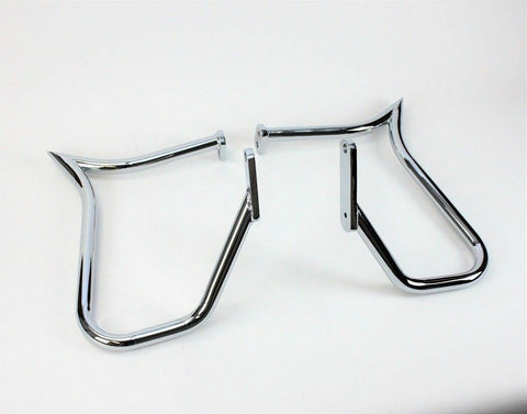 Talon Billets - SADDLEBAGS GUARD RAIL BAR BAGGER HARLEY SOFTAIL HERITAGE SPRINGER  97-99 FLSTS