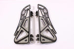 Talon Billets - FOOPEGS FLOORBOARDS FOOTBOARDS PEGS BOARD REAR HARLEY TOURING ROAD KING GLIDE