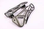 Talon Billets - FOOPEGS FLOORBOARDS FOOTBOARDS PEGS BOARD REAR HARLEY TOURING ROAD KING GLIDE