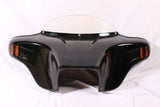 Talon Billets - BATWING FAIRING WINDSHIELD HONDA VT1100 SHADOW SABRE 00-08 5" SPEAKER PAINTED