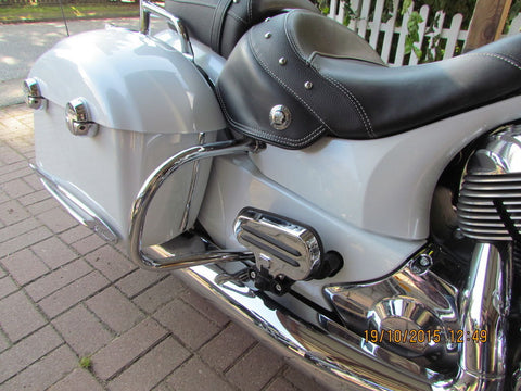 Talon Billets - Indian Motorcycle's Rear Highway Bars Chrome Chief/Chieftain 2014 -2021