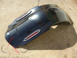 Talon Billets - FD4 GC+ LA4 4” STRETCHED REAR FENDER COVER W AL LIGHT LED 4 HARLEY TOURING ROAD KING GLIDE