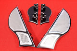 Talon Billets - Billet Foot Board Footboards & Passenger Floorboards Harley Touring Fl Softail