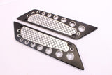 Talon Billets - Billet CNC Aluminum  Saddlebags Latch Cover Face 4 Harley Touring 93-13