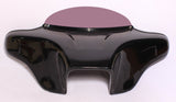 Talon Billets - Abs Painted Harley Batwing Fairing Windshield 4 Touring Road King Standard Flhr Police